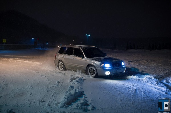 Car in Snow