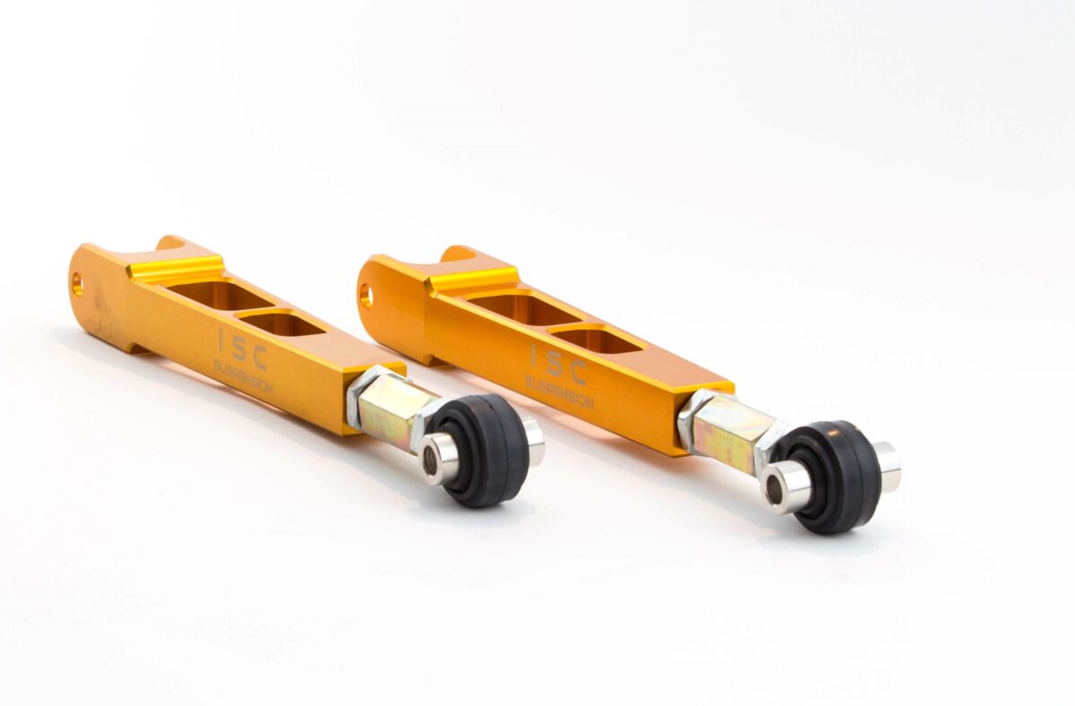 ISC Suspension Rear Adjustable Toe Arms - 2015-2021 Subaru Impreza WRX