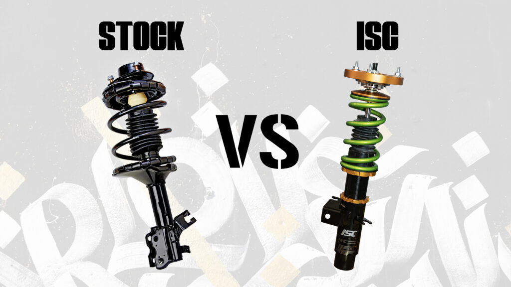 ISC N1 VS. Stock Suspension ISC N1 VS. Stock Suspension
